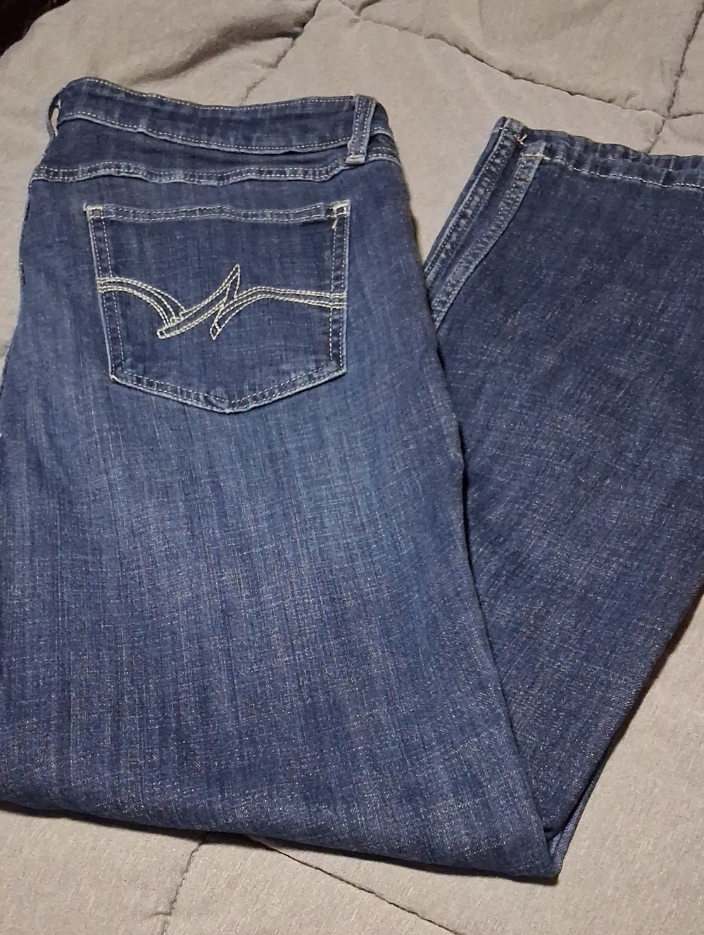 Wrangler Women's Dark Blue Bootcut Jeans